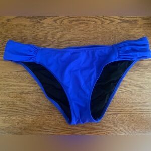 Victorias Secret blue bikini bottom size M